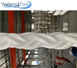 Dia 60mm 8 Strand Polypropylen Seil Nylon Multifilament Seil Marine Leine