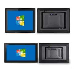 10.1-Inch IP66 หน้าจอสัมผัสอุตสาหกรรมแบบฝังกันน้ำ ระบบทั้งหมดในหนึ่ง Windows, Android PC