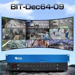 Decodificador HDMI Bitvisus com controle via web para mapeamento de segurança
