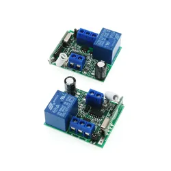 433MHz RF Funkfernbedienung Lerncode Sender Empfänger