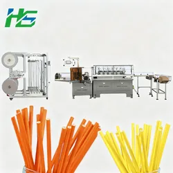 Nueva máquina para fabricar pajillas de papel, empaquetado de pajillas y máquina de pajillas de papel