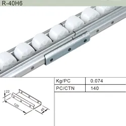ระบบรางท่อพร้อมรางลูกกลิ้ง (R-4045)