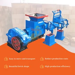 Automatische Tonziegelmaschine, Tonboden-Interlocking-Ziegelblockmaschine zu verkaufen