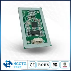ขนาดเล็ก 13.56MHz ISO14443 เครื่องอ่าน NFC แบบไม่สัมผัส USB/ H I D RFID เครื่องอ่านและเขียนโมดูล Rd04