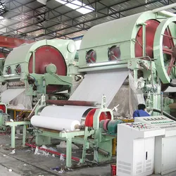 Pequena Máquina de Papel Comercial Linha de Produção de Papel Máquina de Papel para Jornal