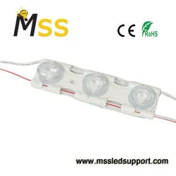 Edgelite DC12V LED-Modul 3W IP67 wasserdichtes Spritzguss 3030 3 LED-Modul für doppelte Sichtbeleuchtung