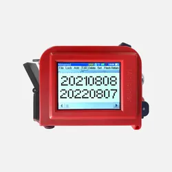 Impressora portátil de jato de tinta manual para impressão térmica de etiquetas de data Lm, datas de validade e códigos de lote