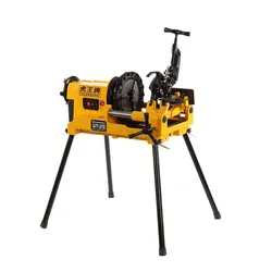 Máquina de enroscar para tubos de aço de 2 polegadas Metal Compact