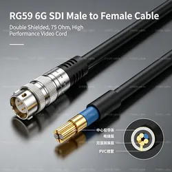 Cabo Coaxial Rg Série BNC Macho Macho Crimpagem de Baixa Perda 75 com Embalagem de Carretel Rg59 RG6 Rg11 Rg57 Rg58 Rg7