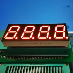울트라 브라이트 레드 0.56" 4 디지털 7 세그먼트 LED 디스플레이 공통 애노드 패널 미터용