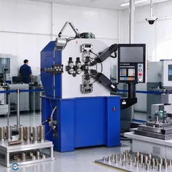 5 Macchina per la formazione di molle CNC Axis, Macchina per la produzione di molle Binel
