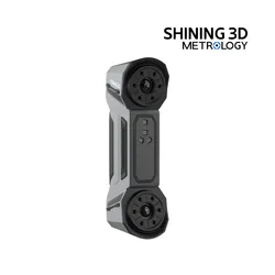 Современный метрологоческий 3D сканер с функцией очистки данных с помощью ИИ и настраиваемым разрешением оптимизирует данные сканирования для различных образцов