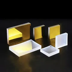 Hochreflektierende Laserentfernungsmessung optische Dielektrikum Goldbeschichtung Glas reflektierender Spiegel