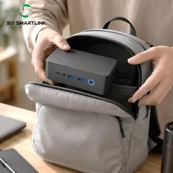 Computador Mini Desktop Personalizado Portátil AMD Ryzen 7 DDR5 Memória RAM Mini PC Computador