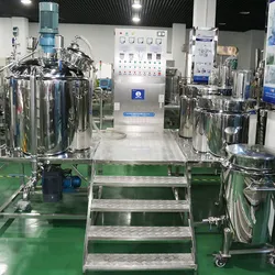 Máquina de Fazer Creme Dental Emulsificador Homogeneizador Máquina de Mistura a Vácuo
