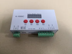 DMX512 칩 풀 컬러 프로그래밍 2048LED 픽셀 LED K-1000c 풀 컬러 RGBW 컨트롤러 지원 가능