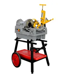 Rosca Hongli Fabricação da Máquina eléctrica Máquina Pipe-Threading Gira corta as roscas (SQ100F)