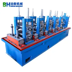 Präzise Quadratrohrmaschine Stahlrohrproduktionslinie