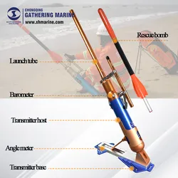 Máy bắn dây khí nén đa chức năng di động, thiết bị cứu hộ khẩn cấp, súng bắn dây khí nén
