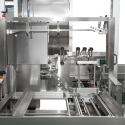 Máquina Automática de Embalagem, Carregador de Caixa e Seladora