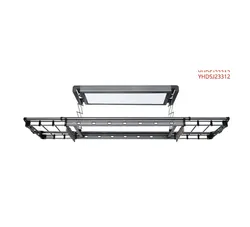 Multifunktionale Decken-Wäscheständer mit automatischer LED-Beleuchtung