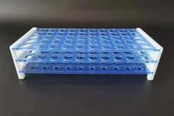 Suporte de Tubos de Ensaio em Grade para Coleta de Sangue