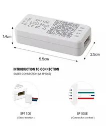 Intelligenter Bluetooth LED Pixel Musikcontroller für dynamische Beleuchtung
