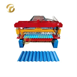 Wellblech-Farbstahlverkleidungspaneel-Rollformmaschine
