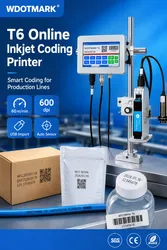 Automatische Produktionslinie Tintenstrahldrucker Datum QR-Code Barcode Druckmaschine
