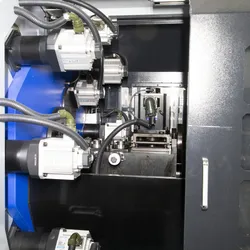 Servoantrieb Hochsteifigkeits camless 12-Axis Federformmaschine