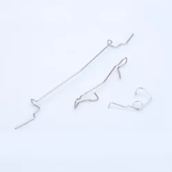 He Li Frühling maßgeschneiderter Edelstahlclip Drahtformteil