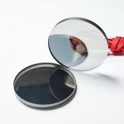 Runder Halbspiegel-Glas-Splitter für optische Instrumente