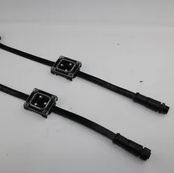 Fonte de Luz Pontual LED Pixel Transparente à Prova d'Água em Forma de Quadrado