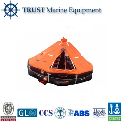Davit Lanceerbare Opblaasbare Reddingboot / Reddingvlot