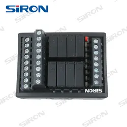 Módulo de Relé PLC Siron Y441 Tipo de Base Larga 8-Digit Módulo de Relé de Sinal