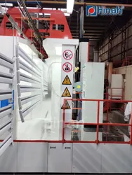 Système de four pour machine de pulvérisation de revêtement en poudre électrostatique