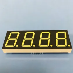 순수한 녹색 0.8 인치 4 디지털 세그먼트 LED 디스플레이 습도 조절용