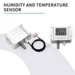 Transmissor de Umidade e Temperatura com Montagem Rosqueada Profissional para Sistemas de HVAC