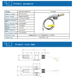 Am2305 โมดูลเซ็นเซอร์อุณหภูมิและความชื้นแบบพอร์ต USB ที่กำหนดเอง