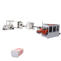 Linha de Produção Automática de Máquina de Fazer Papel Tissue Facial Custo-Efetiva