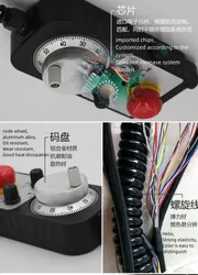 Gerador de Pulso Manual Avançado para Controle de Máquinas CNC