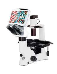 Venda Quente Microscópio Biológico Digital LCD Invertido Compostos