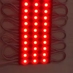 إضاءة شرائط LED عالية السطوع 3LED وحدة DC12V 1.08W صناديق إعلانات مضيئة مقاومة للماء IP65