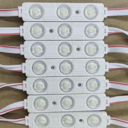 LED-Modul SMD2835 1.5watts 12V DC-Injektionslicht 3LED Linse für Werbeschilder