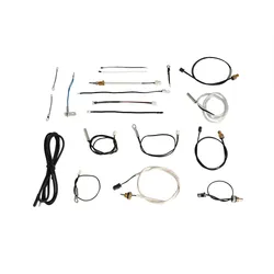 อุปกรณ์ตรวจสอบอุณหภูมิ PT500 RTD Probe พร้อมสายเชื่อมต่อ 2