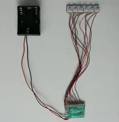Módulo de Luz Intermitente LED Módulo de Luz Piscante Fiação LED