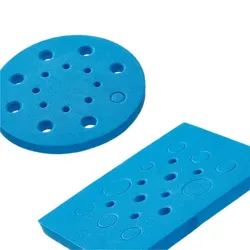 Supporto galleggiante per tubi centrifughi in plastica rotondi e rettangolari per uso in laboratorio, supporto galleggiante per bagno d'acqua