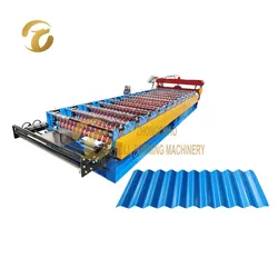 Wellblech-Farbstahlverkleidungspaneel-Rollformmaschine