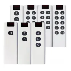 Anpassbare Taste 100m Drahtlose RF-Fernbedienung