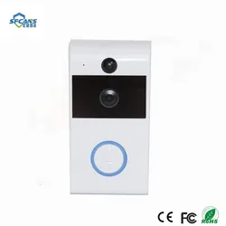 Campanello video wireless bianco con interfono sistema di sicurezza per la casa